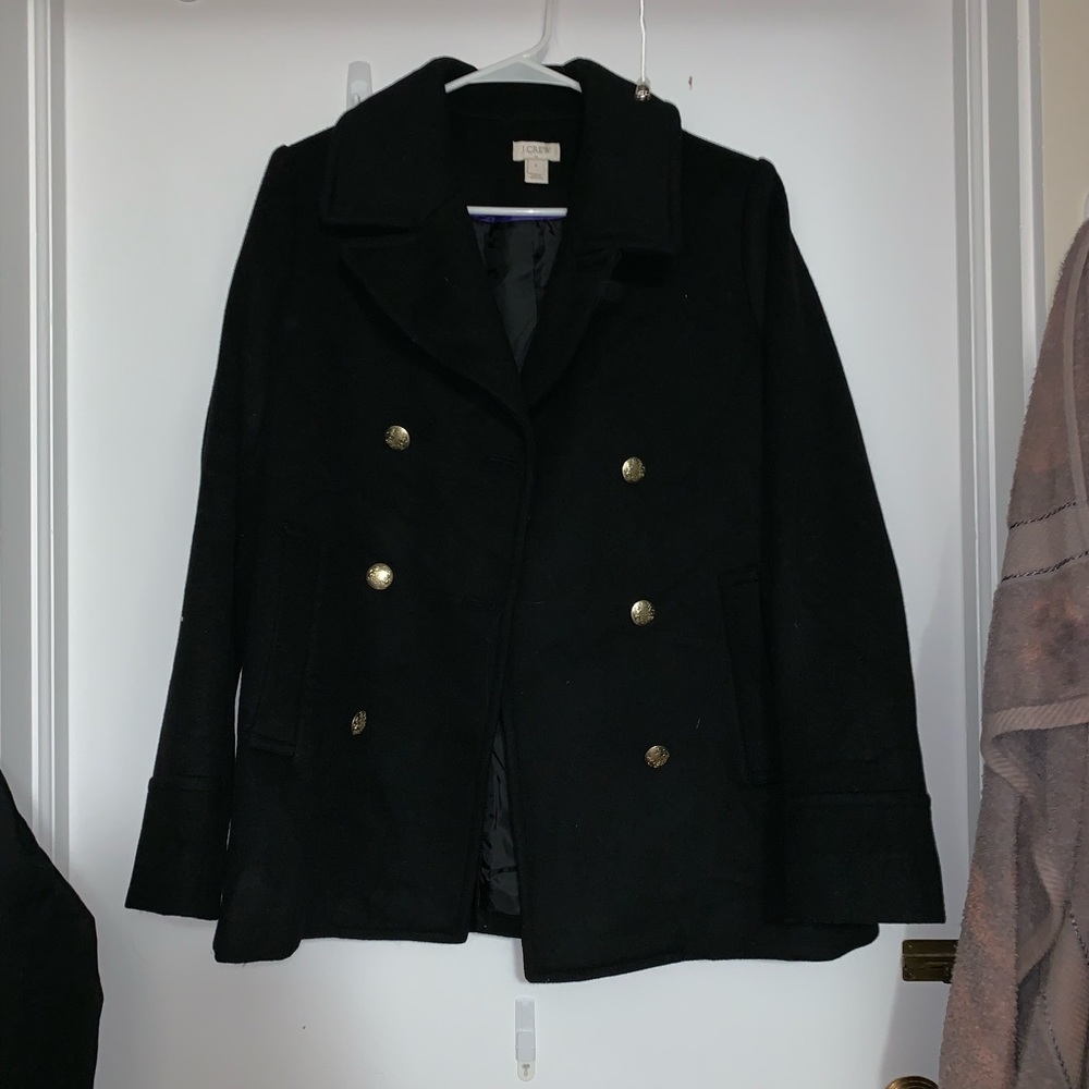 J.Crew Wool Coat with Buttons